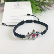 Load image into Gallery viewer, The Colorful Hamsa Hand bracelet
